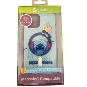 Disney Stitch MagSafe iPhone Case - Light Blue